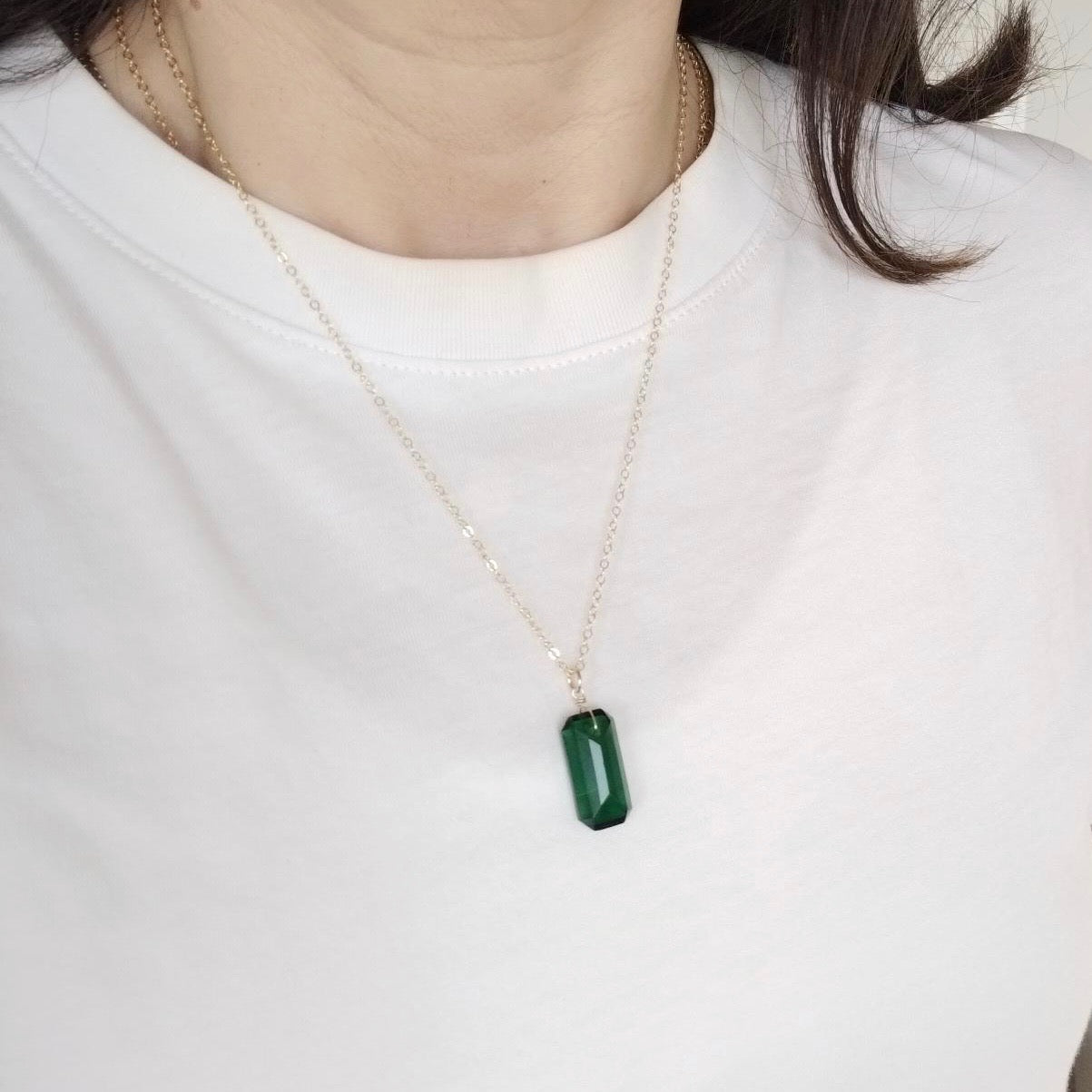 Emerald necklace