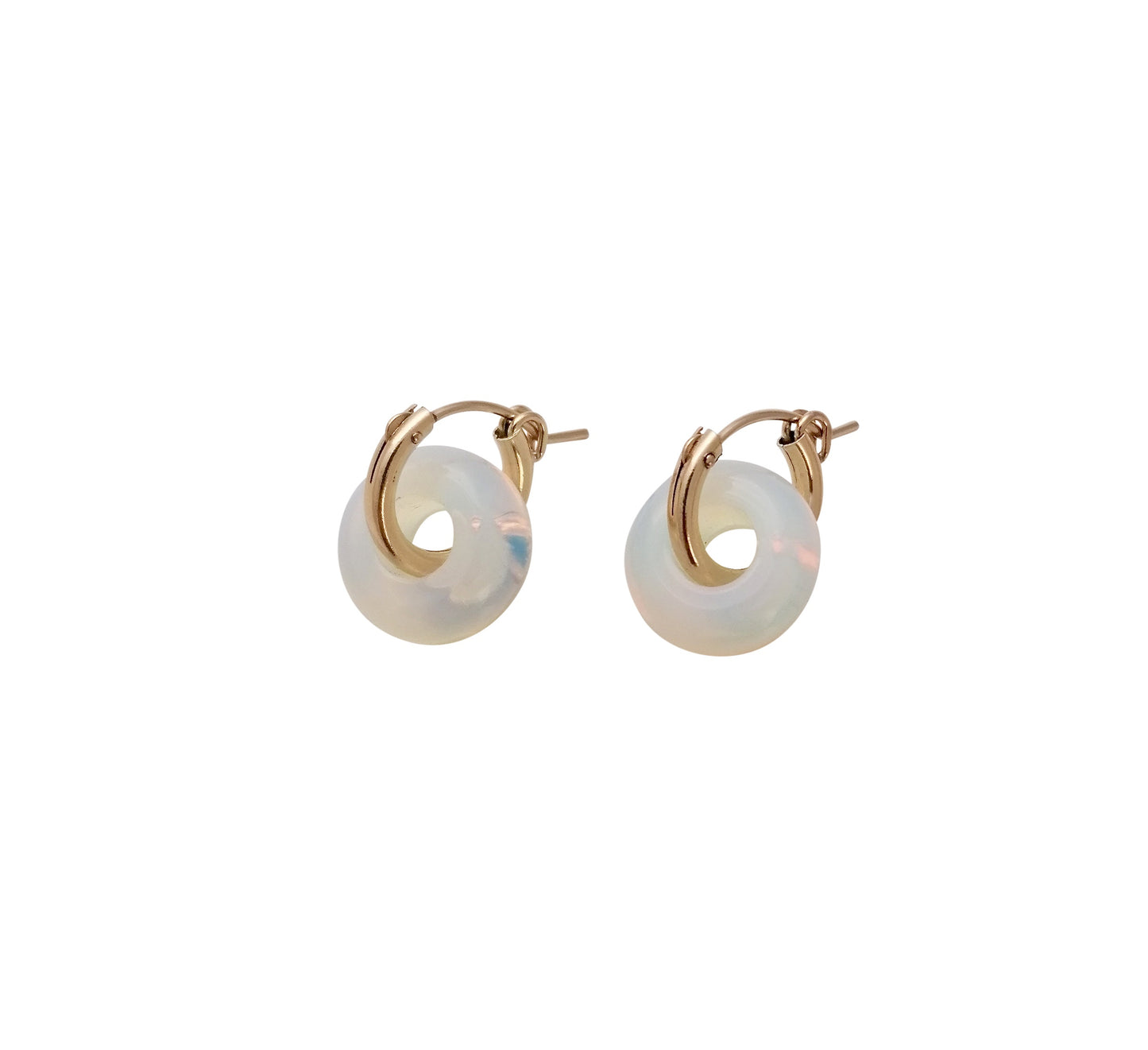 Opal ear huggers