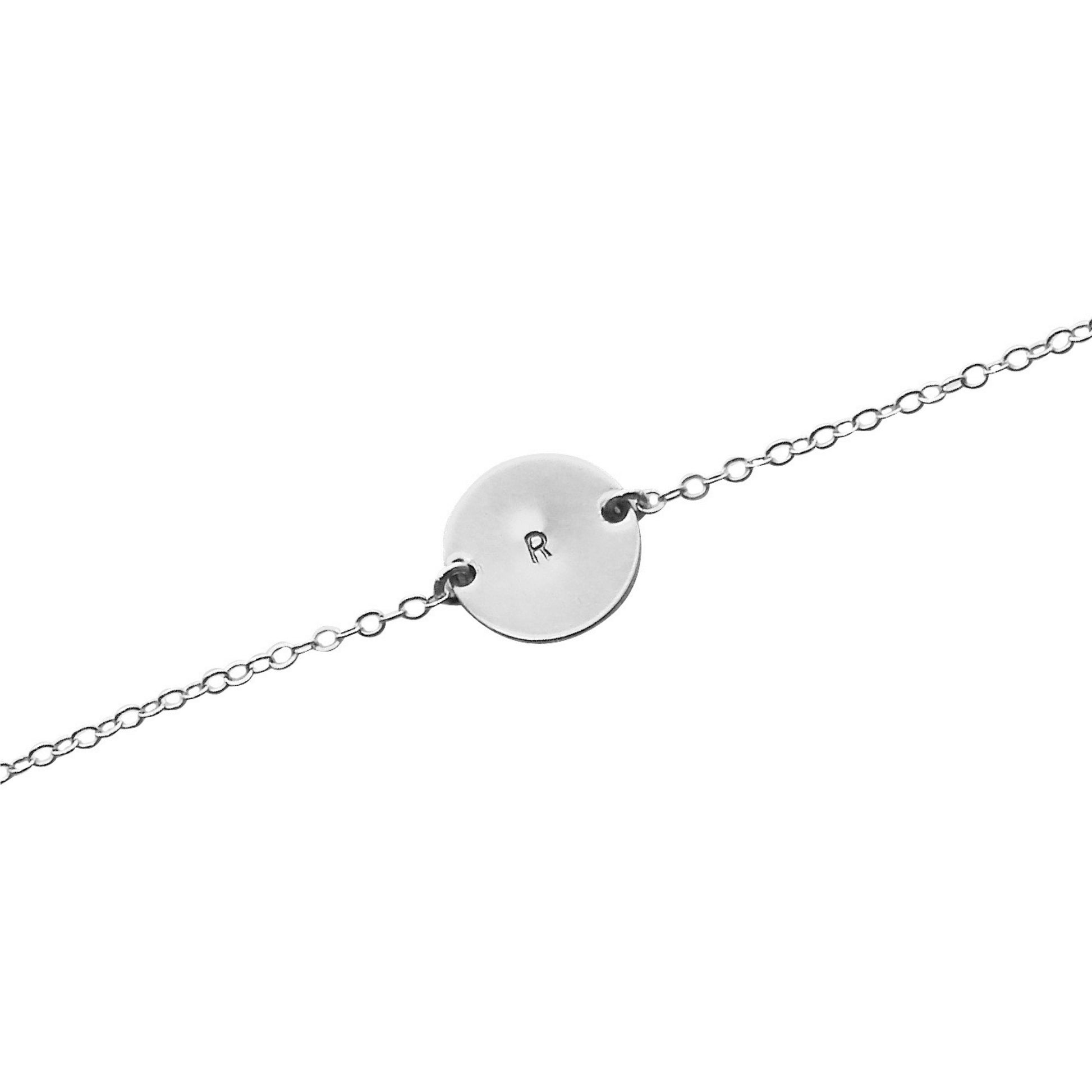 Silver Initial This bracelet