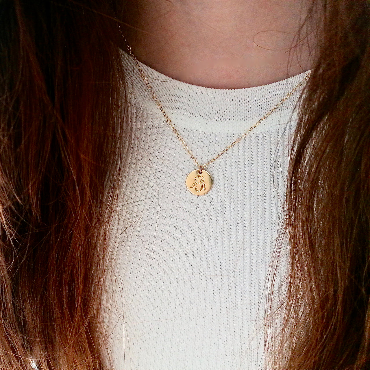 Gold Wildflowers necklace