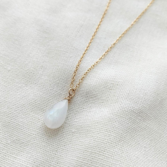 Moonstone Pendant Necklace