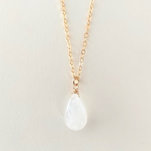 Moonstone necklace