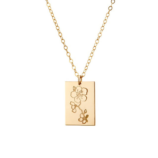 Cherry Blossom necklace_Spring