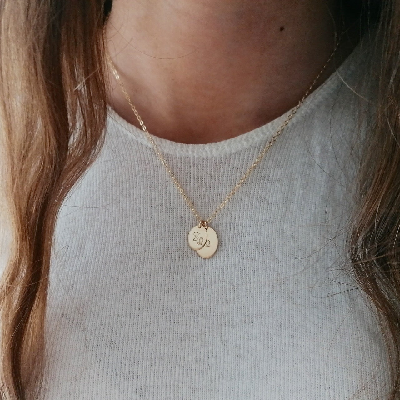 Double Disc Necklace – James Jewellery