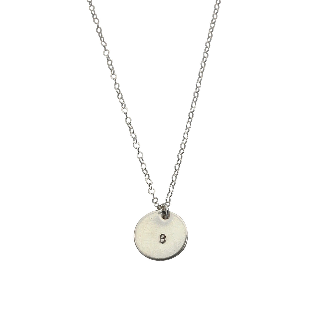 Silver Initial This necklace